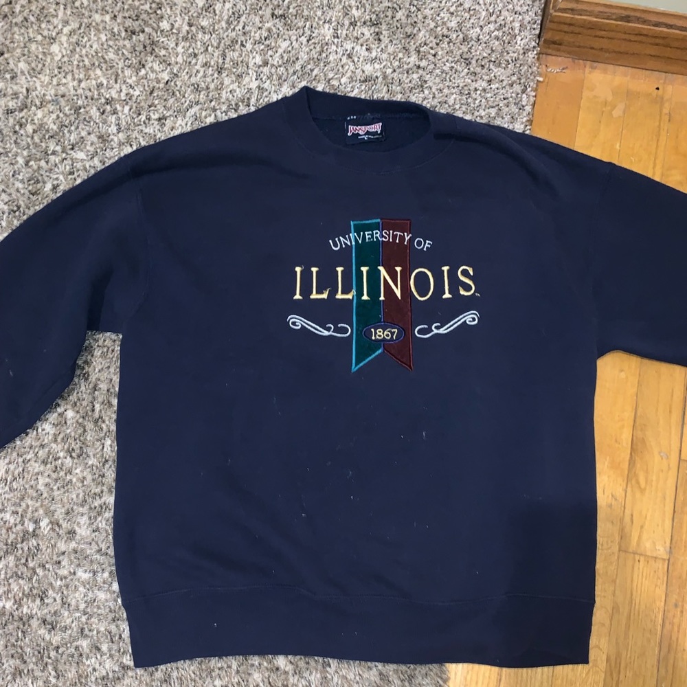 University of Illinois Jansport Crewneck